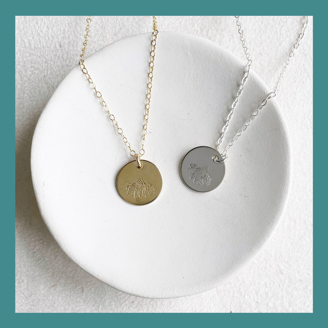 Coneflower Necklace